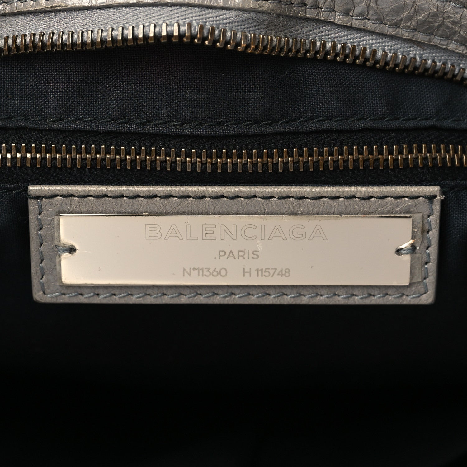 Balenciaga Agneau Classic Hardware City Gris Pyrite 5 of 14