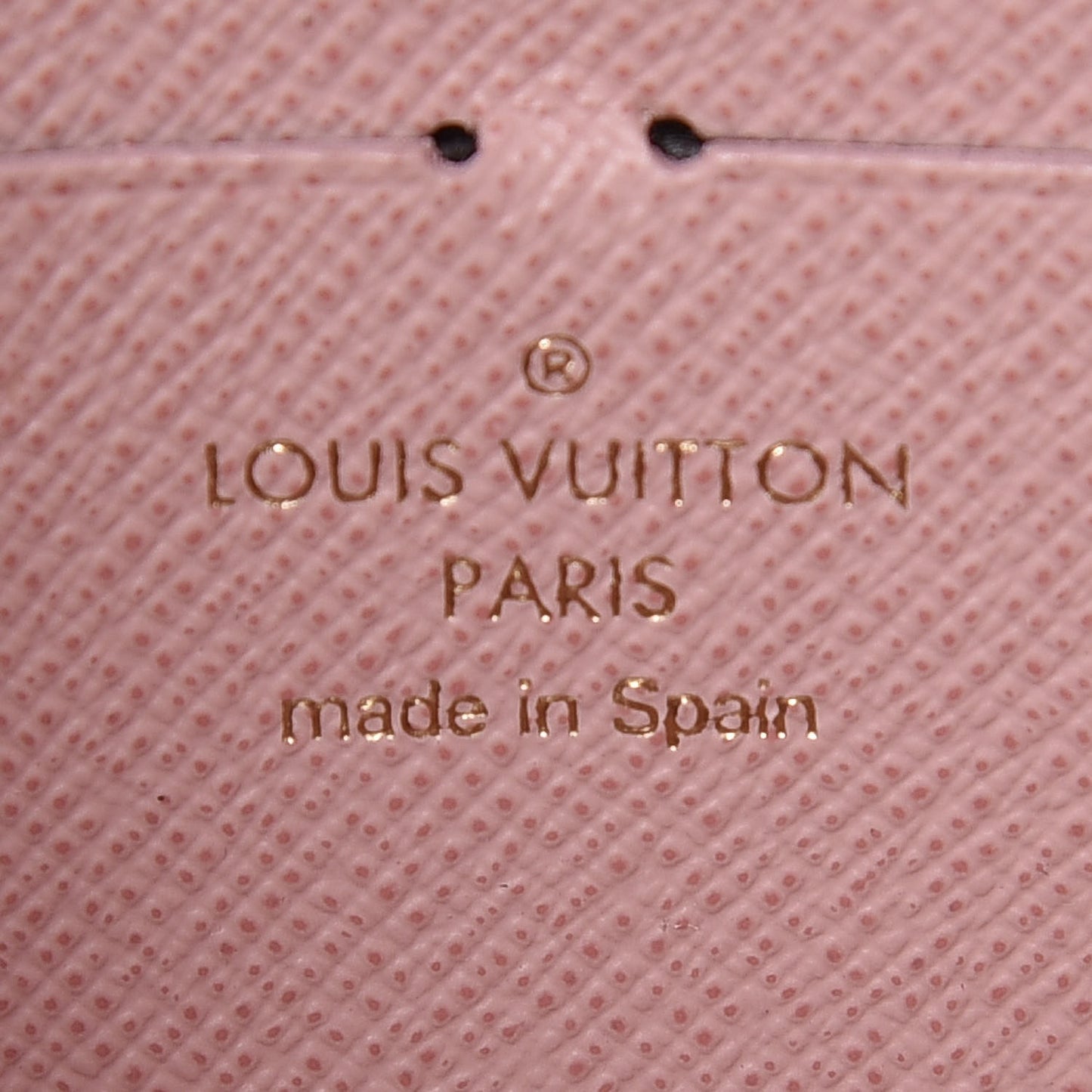 Monogram Jeanne Wallet Rose Ballerine
