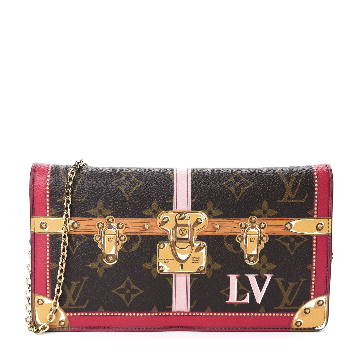 Louis Vuitton Monogram Summer Trunks Pochette Weekend 1 of 8