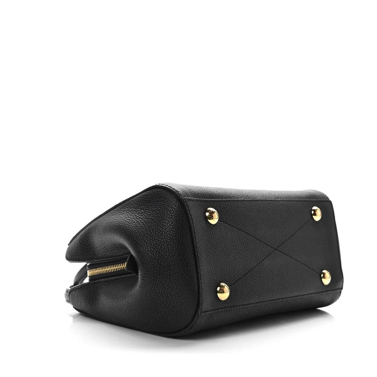 Louis Vuitton Empreinte Monogram Giant Montaigne BB Black Beige 4 of 14