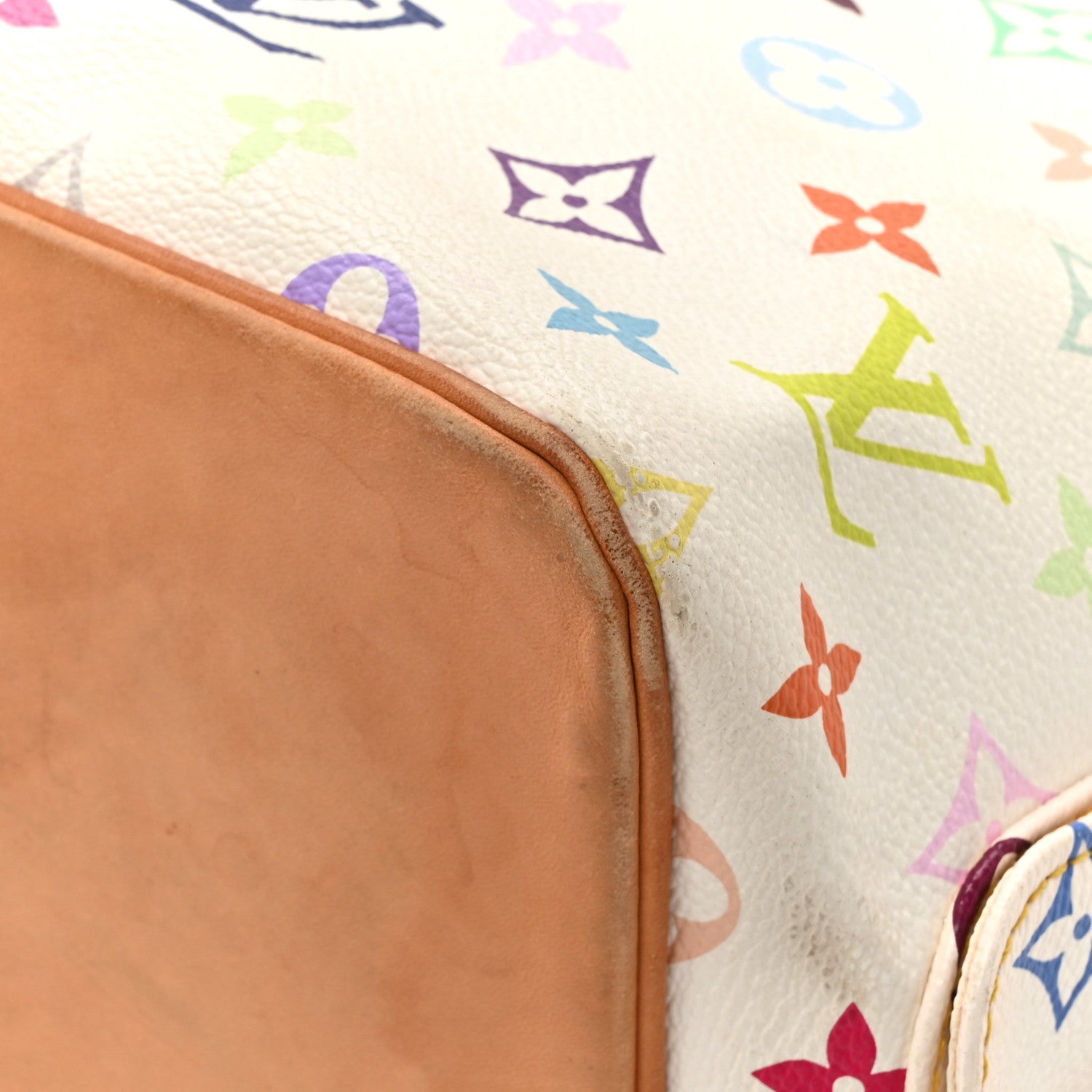 Louis Vuitton Monogram Multicolor Petit Noe White 16 of 20