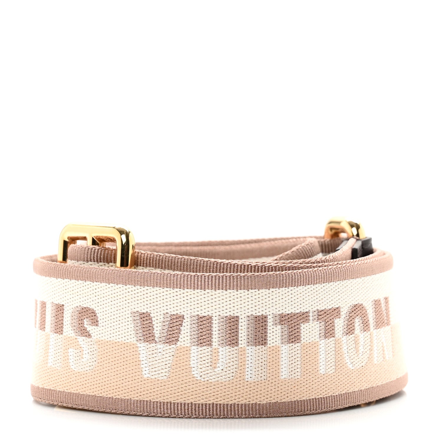 Louis Vuitton Jacquard Speedy Bandouliere 20 Shoulder Strap Beige Brown 2 of 3