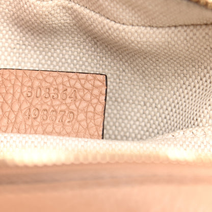 Gucci Pebbled Calfskin Small Soho Disco Bag Camelia 7 of 11