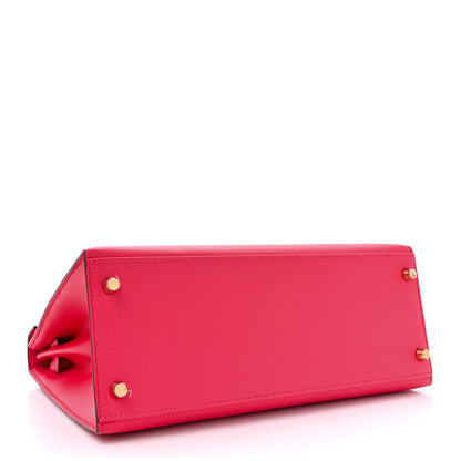 Hermes Epsom Kelly Sellier 28 Rose Extreme 4 of 11