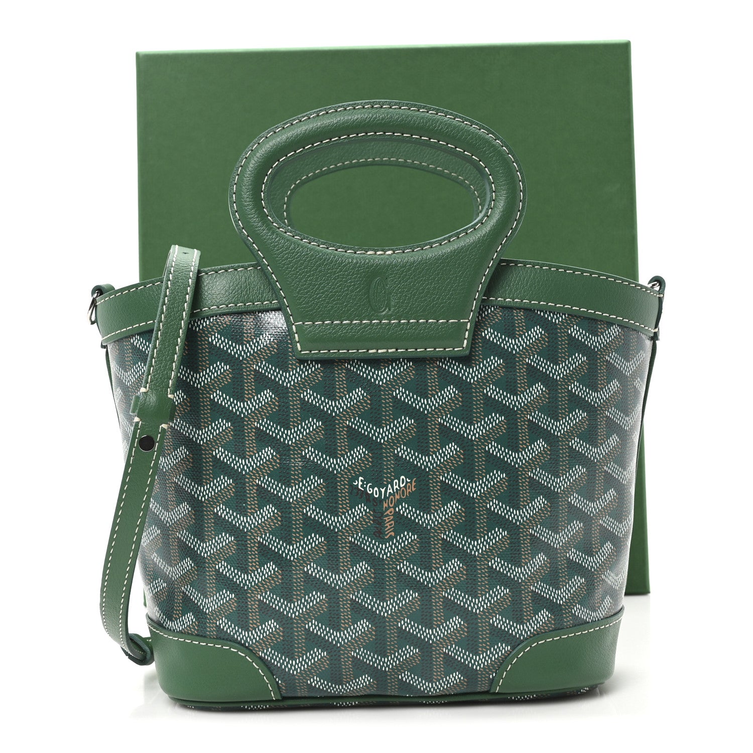 Goyard Goyardine Beluga Mini Green 10 of 10