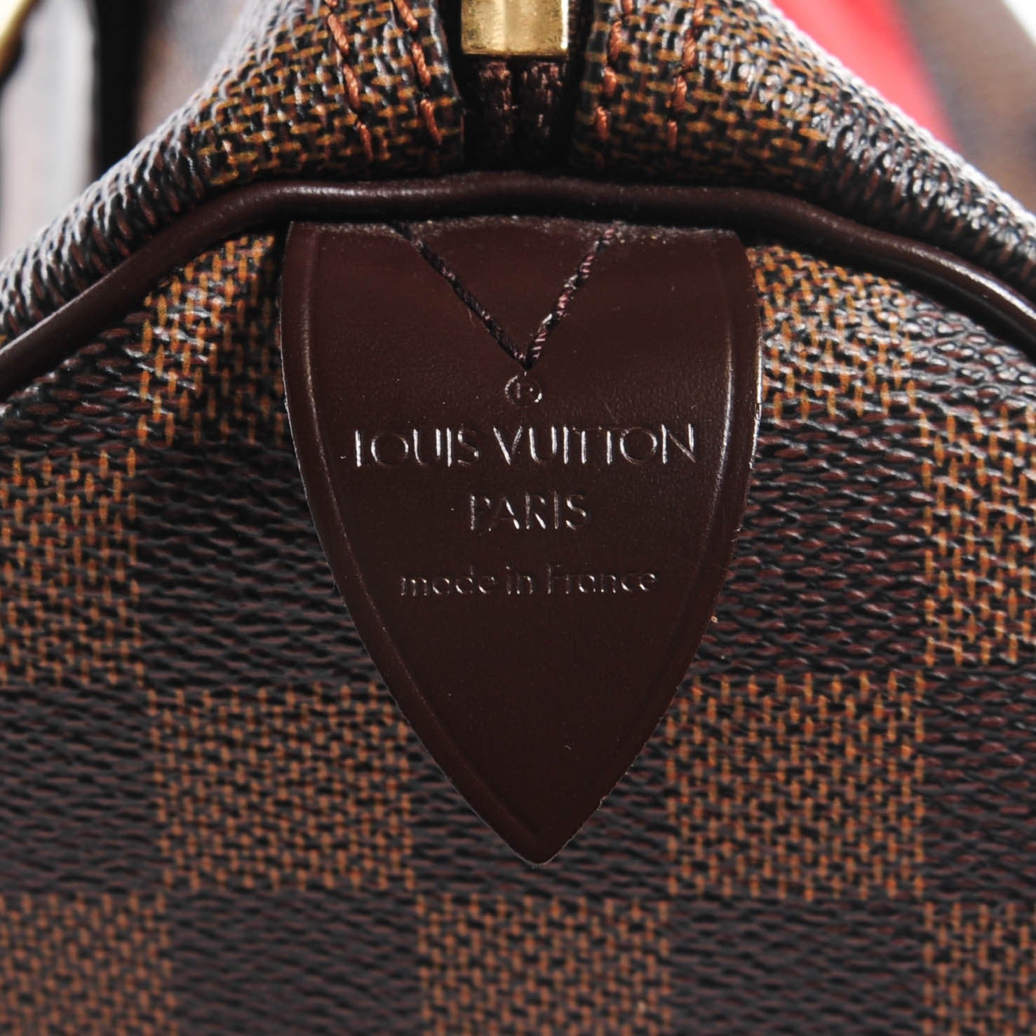 Louis Vuitton Damier Ebene Speedy 30 7 of 8
