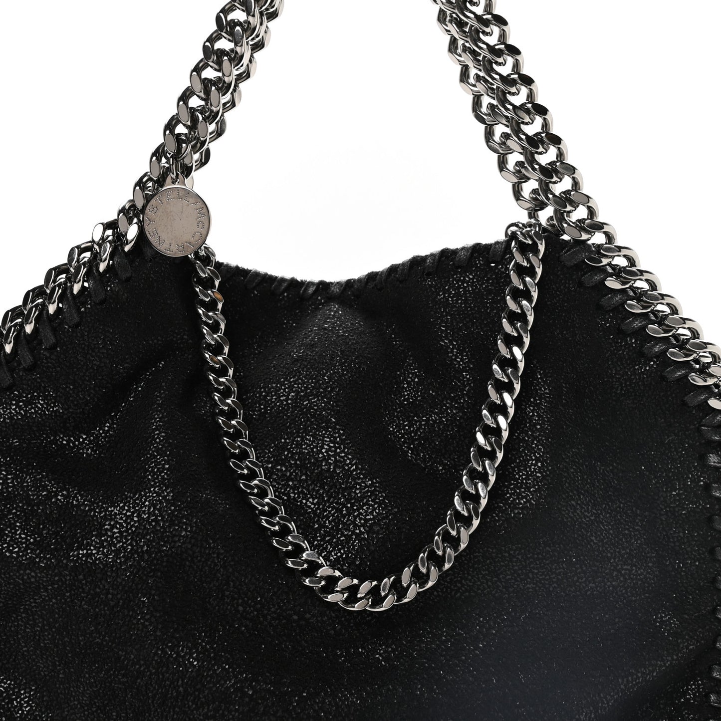 Shaggy Deer Mini Falabella Tote Black