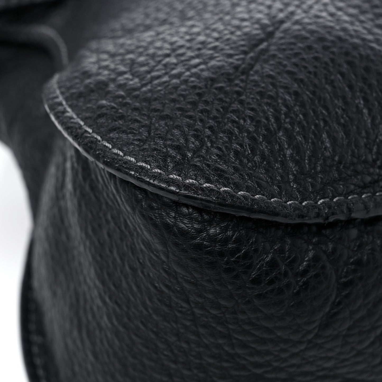 Calfskin Medium Marcie Satchel Black