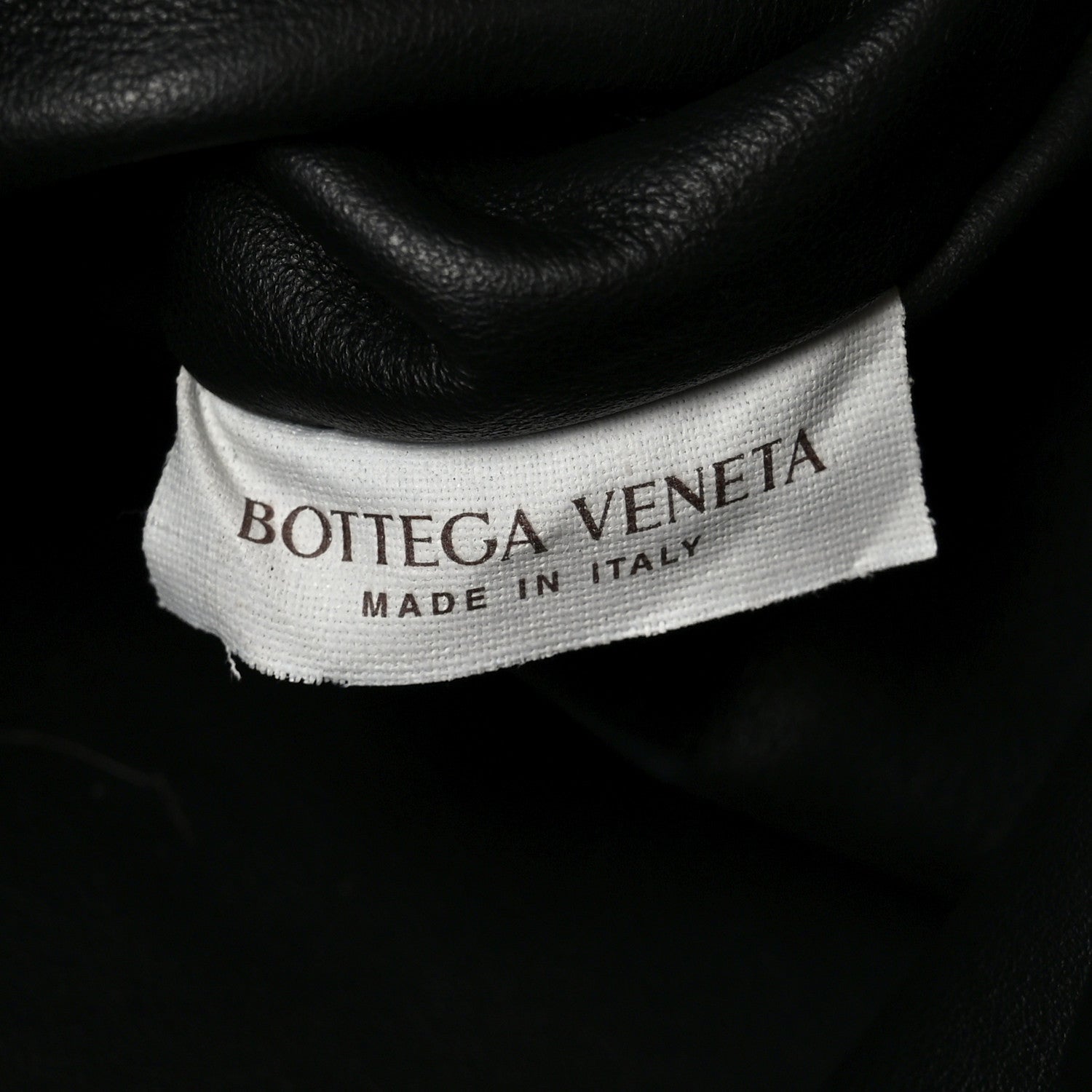Bottega Veneta Calfskin The Pouch Chain Black 7 of 11