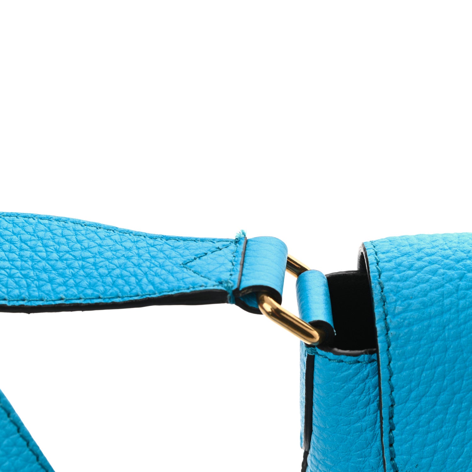 Burberry Signature Grain Burleigh Crossbody Bag Blue 9 of 13