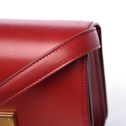 Celine Smooth Calfskin Small Classic Box Flap Bag Red 23 of 26