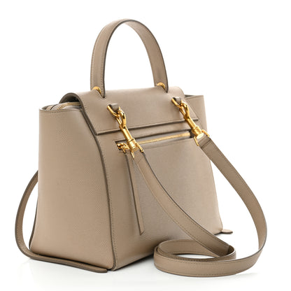 Celine Grained Calfskin Micro Belt Bag Light Taupe 3 of 15