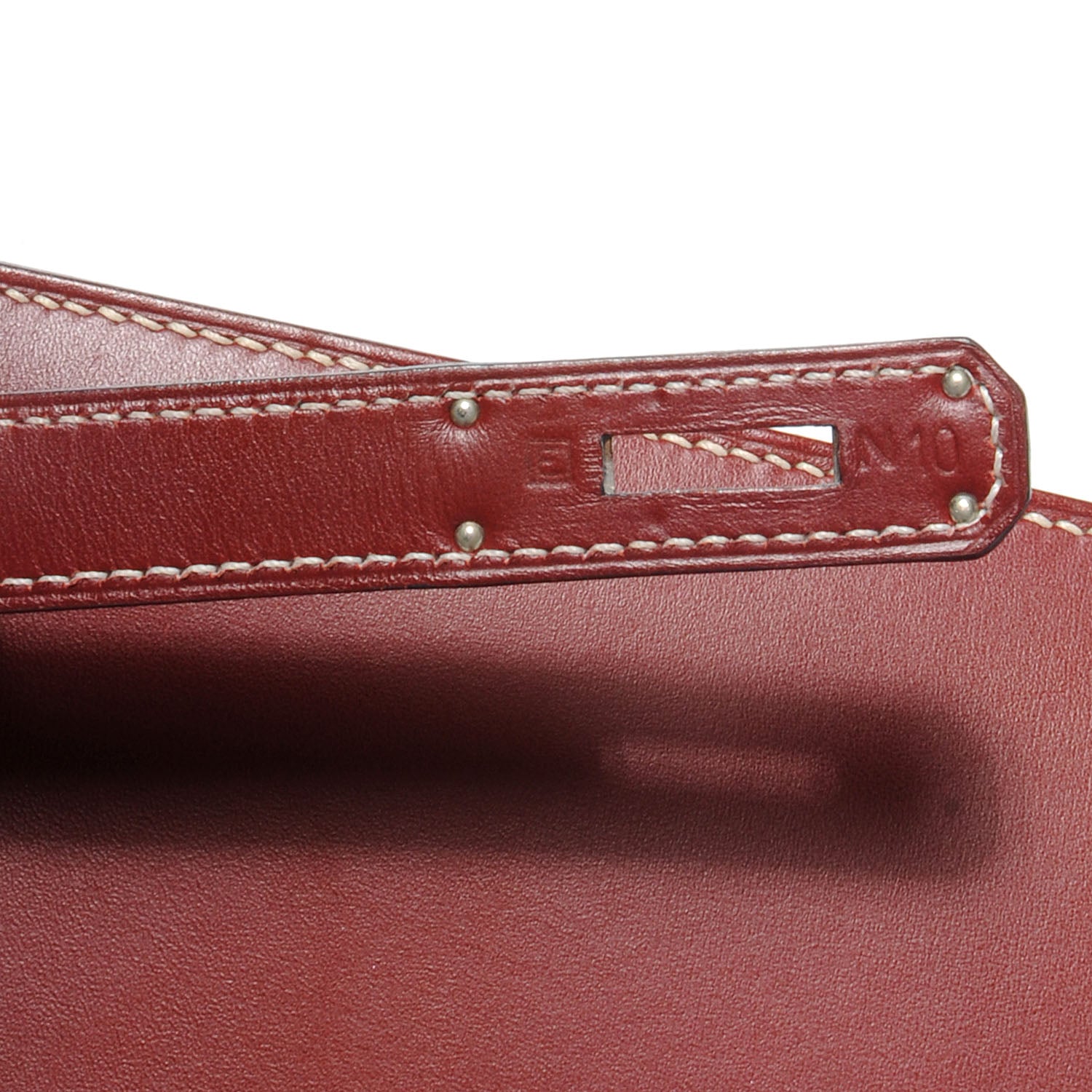Hermes Chamonix Kelly Sellier 28 Rouge H 8 of 8