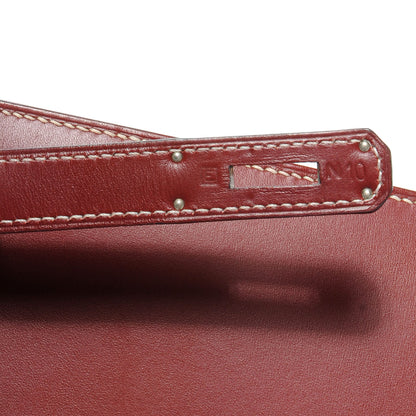 Hermes Chamonix Kelly Sellier 28 Rouge H 8 of 8