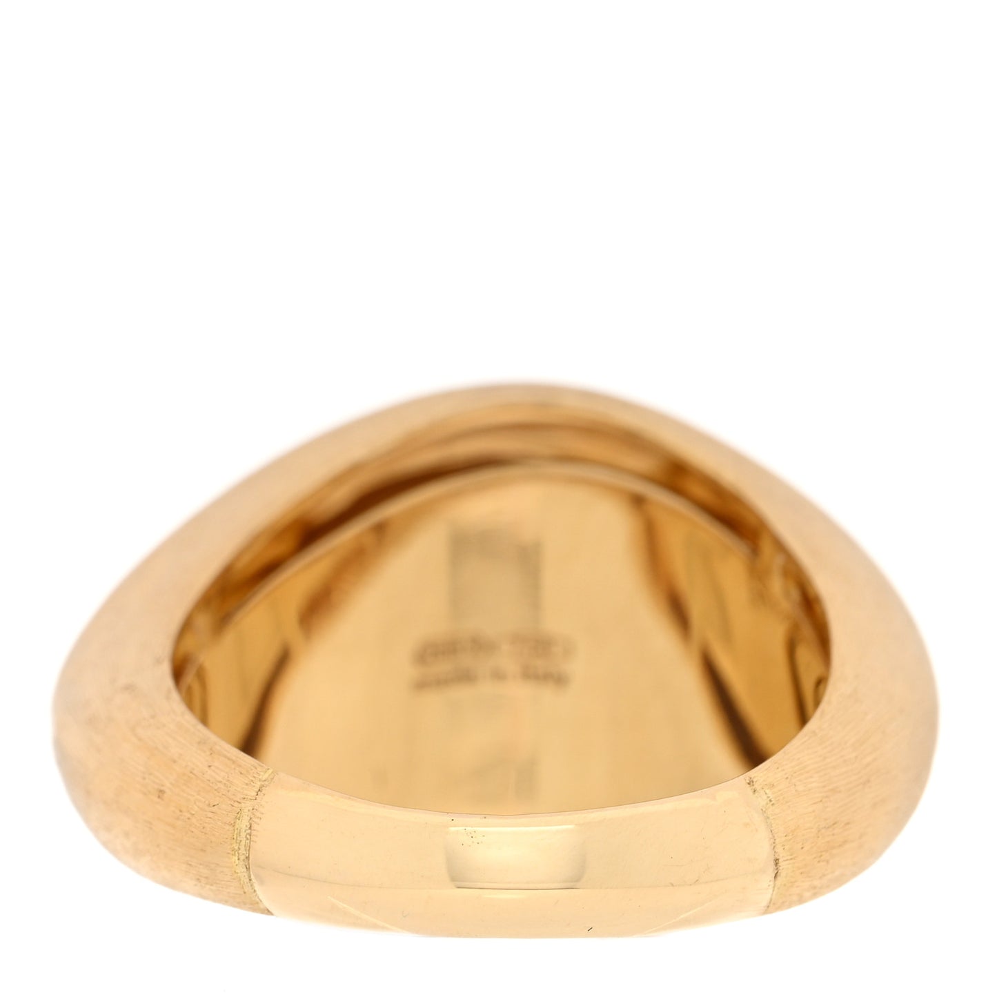 18K Yellow Gold Confetti Oro Ring 56 7.5