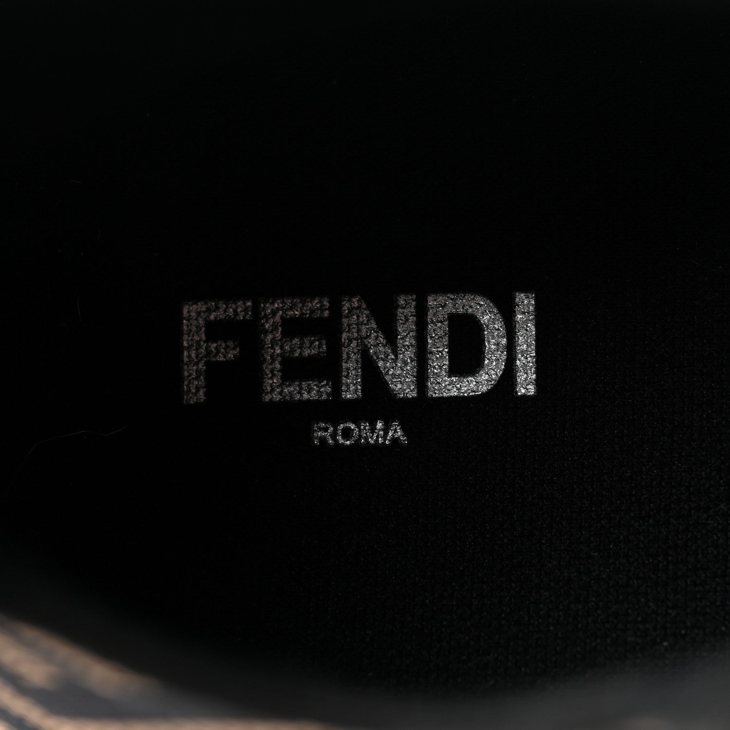 Fendi Mesh FF Mens High Top Sneakers 7 Black 5 of 8