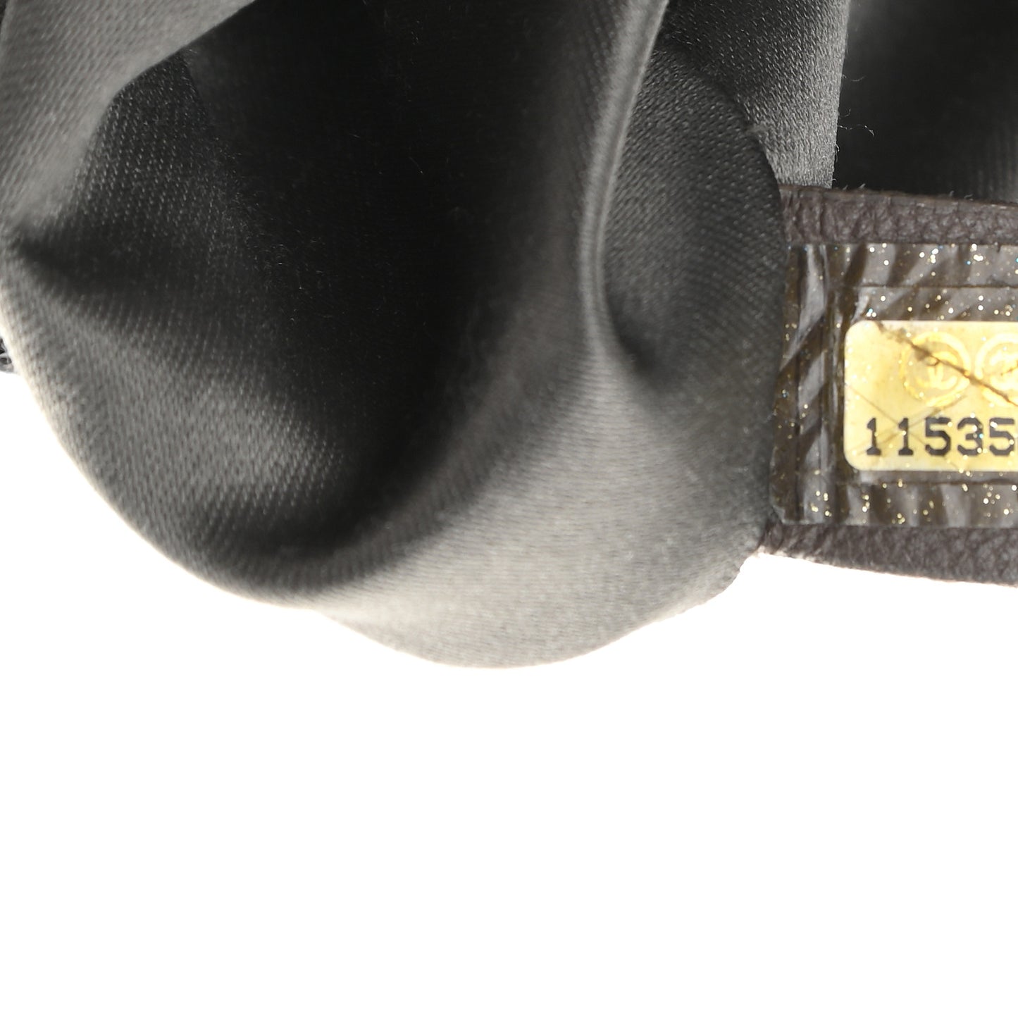 Lambskin Quilted Small Sharpei Flap Black