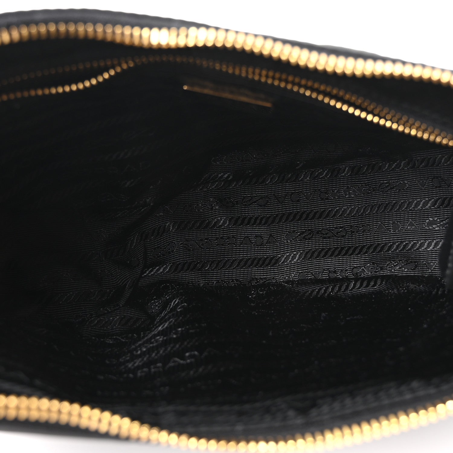 Prada Re-Nylon Saffiano Demi-lune Shoulder Bag Black 4 of 9