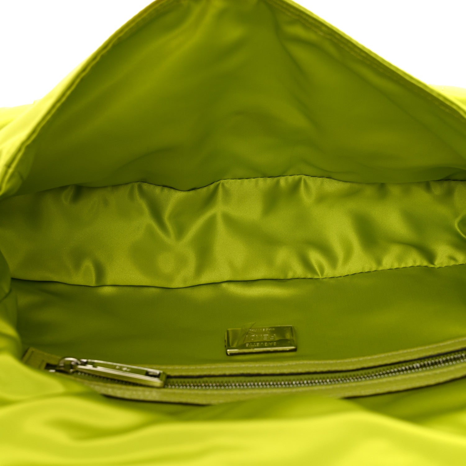 Fendi Econyl Cuoio Romano Multipocket Baguette Wasabi 5 of 10