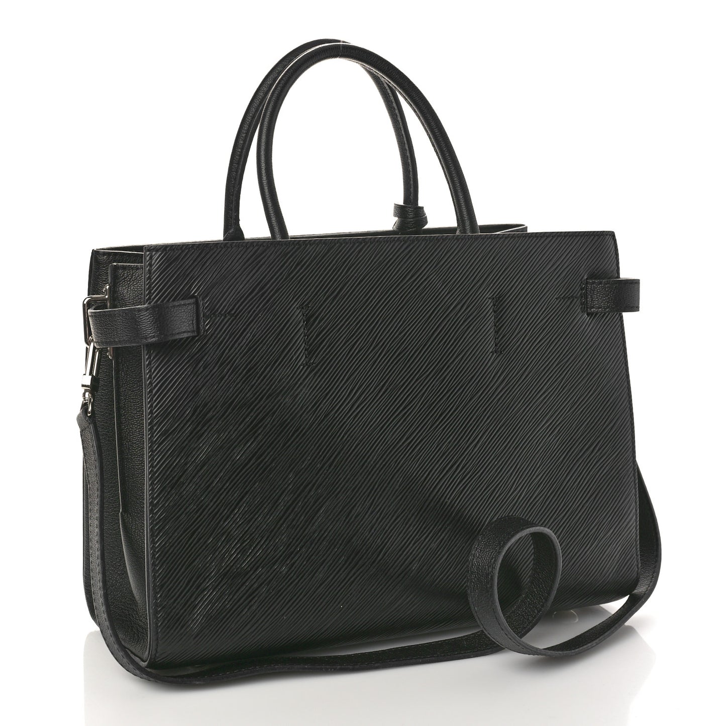 Epi Twist Tote Black
