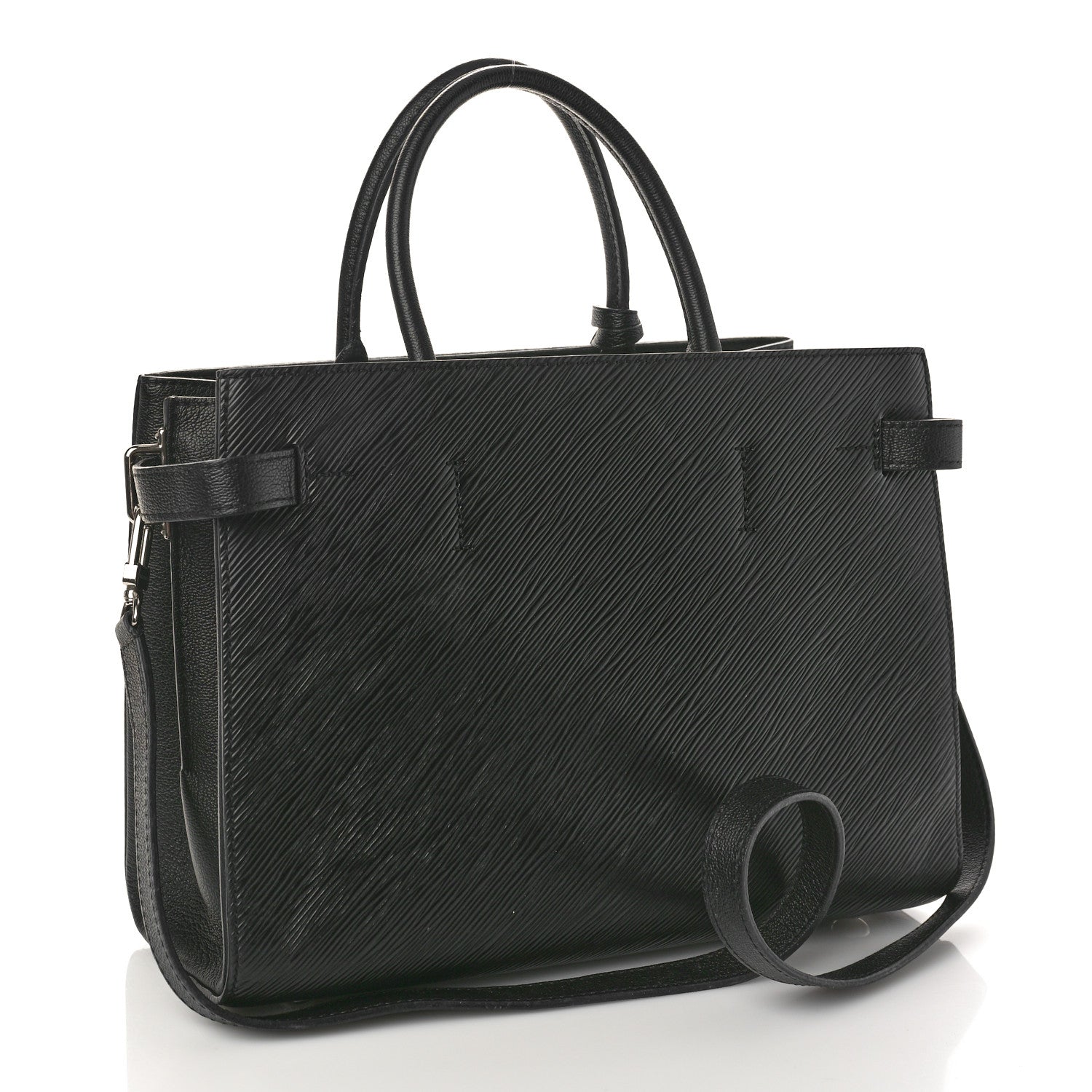 Louis Vuitton Epi Twist Tote Black 3 of 11