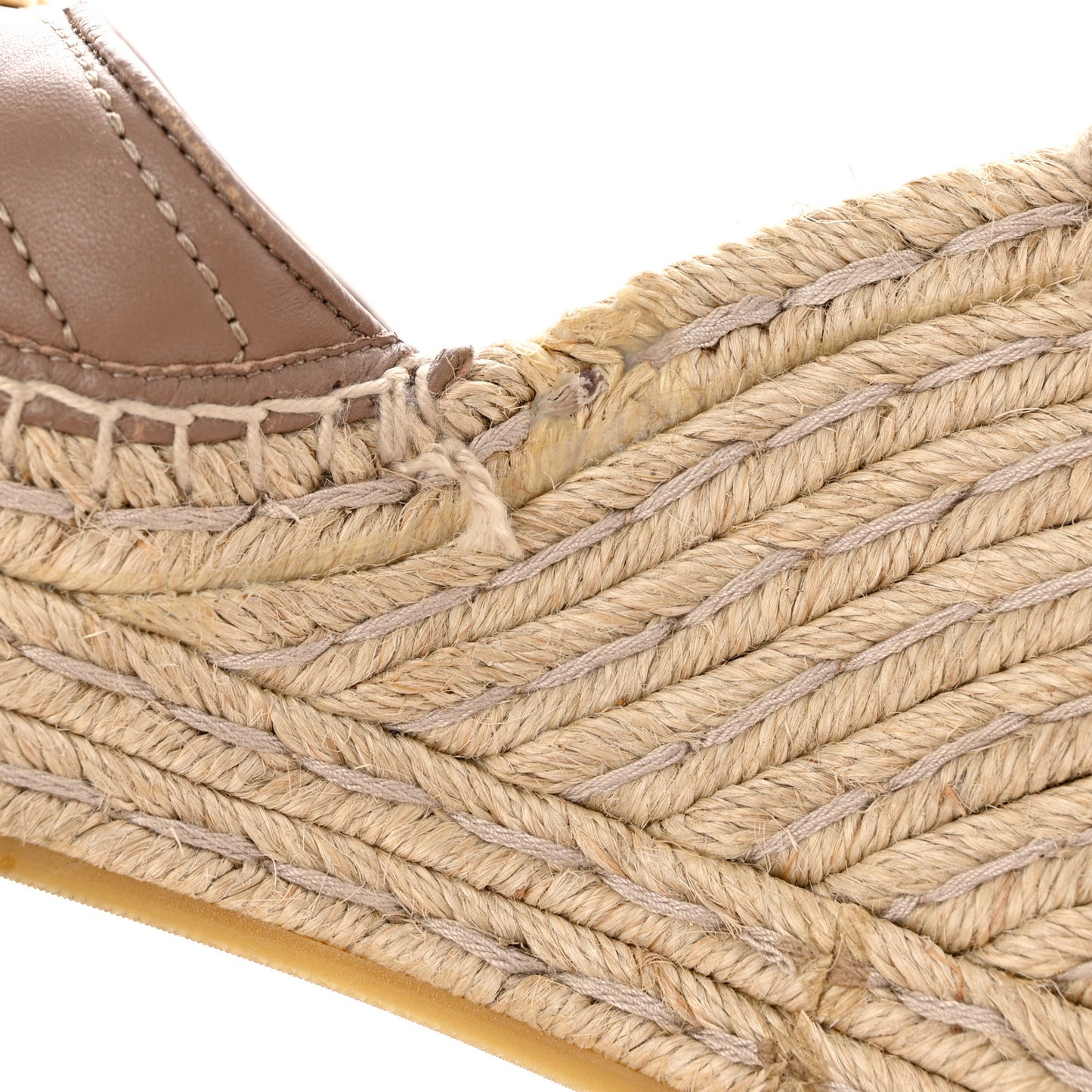 Nappa Matelasse GG Marmont Ankle Wrap Platform 35/120mm Espadrille Wedges 36 Porcelain Rose