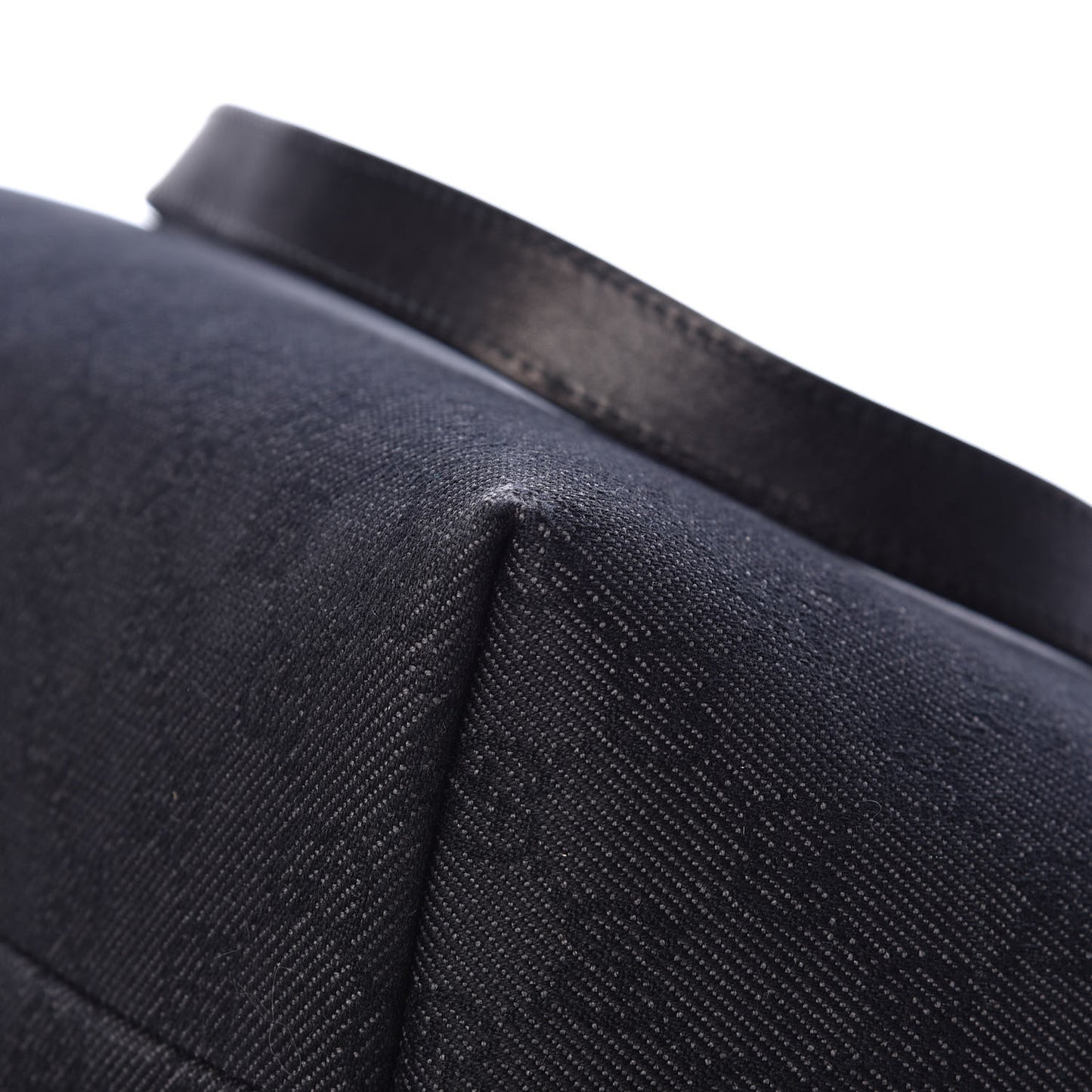 Denim Monogram Medium Jolicoeur Tote Black