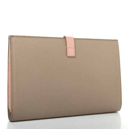 Celine Grained Calfskin Medium Multifunction Strap Wallet Pink Chalk 2 of 4