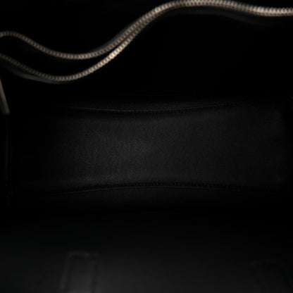 Balenciaga Smooth Calfskin Small Bel Air Carry All Bag Black 5 of 9