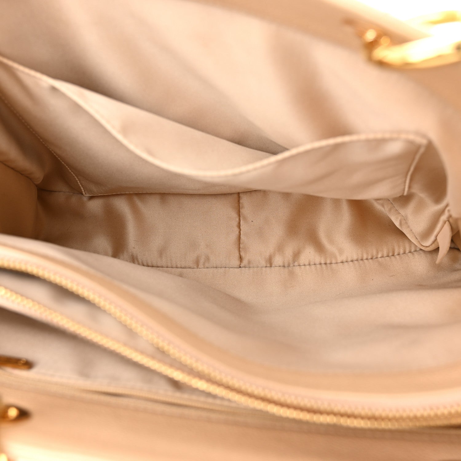 Chanel Caviar Quilted Grand Shopping Tote GST Beige Clair 5 of 12