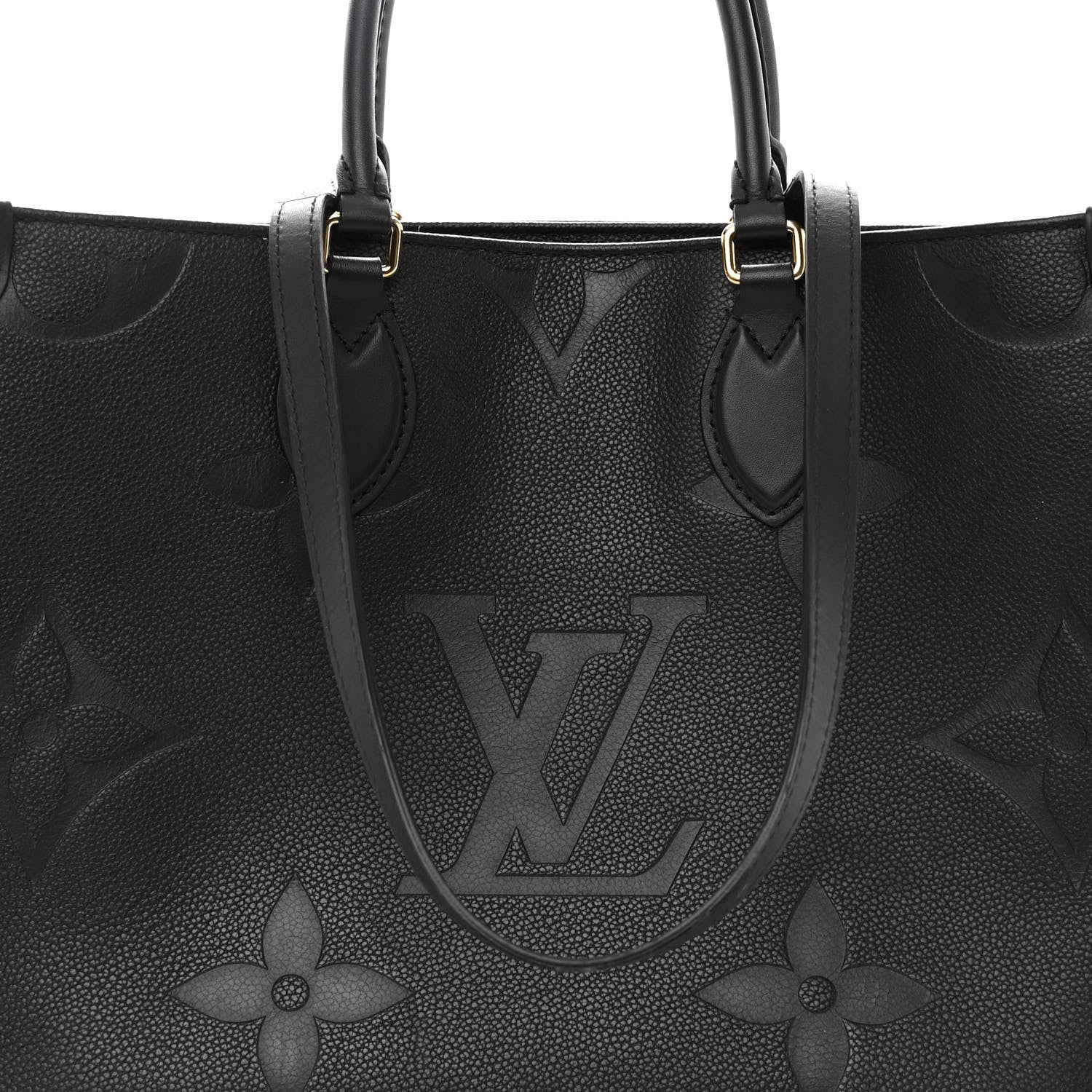 Louis Vuitton Empreinte Monogram Giant Onthego MM Black 7 of 9