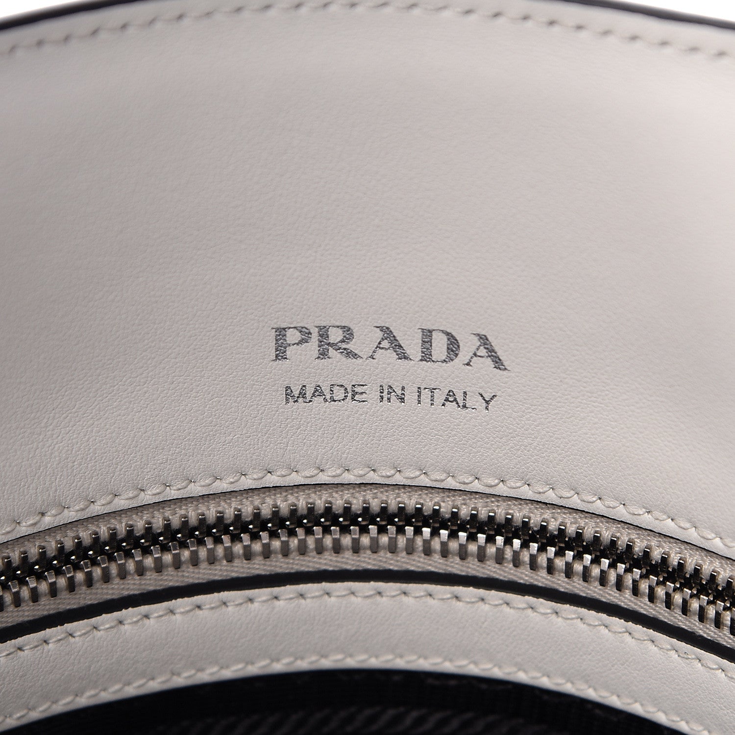 Prada City Calf Shopping Tote White 6 of 10