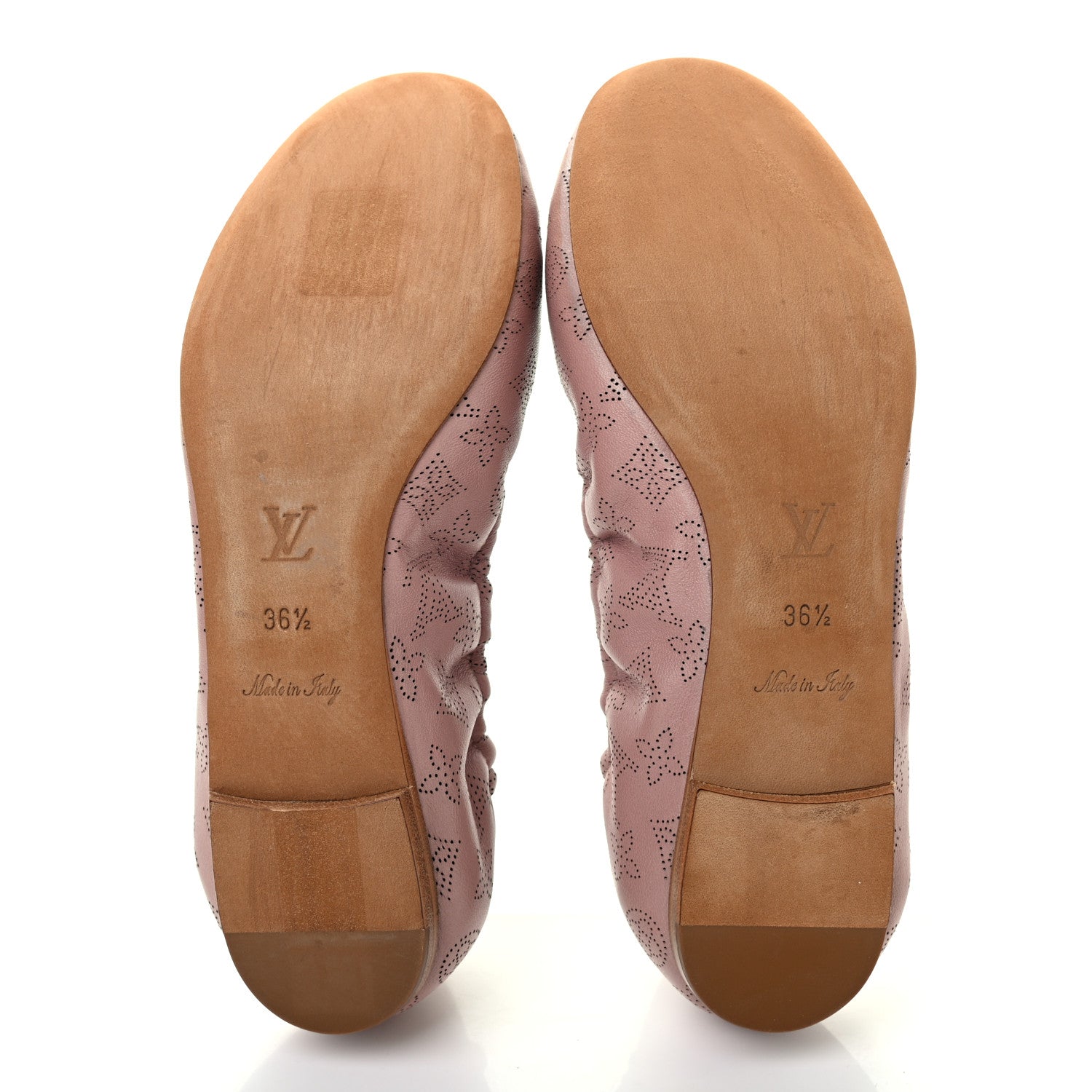 Louis Vuitton Mahina Elba Ballet Flats 36.5 Rose Poudre 7 of 10