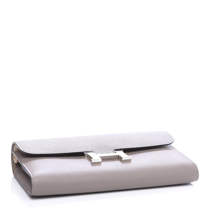 Hermes Epsom Constance Long Wallet Gris Asphalte 4 of 7