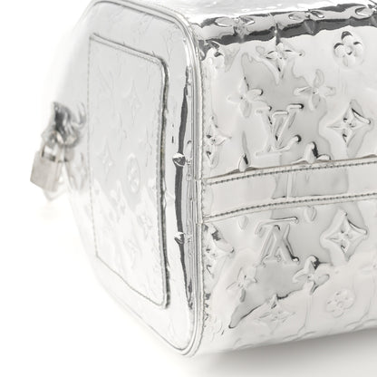 Louis Vuitton Monogram Miroir Speedy 30 Silver 7 of 11