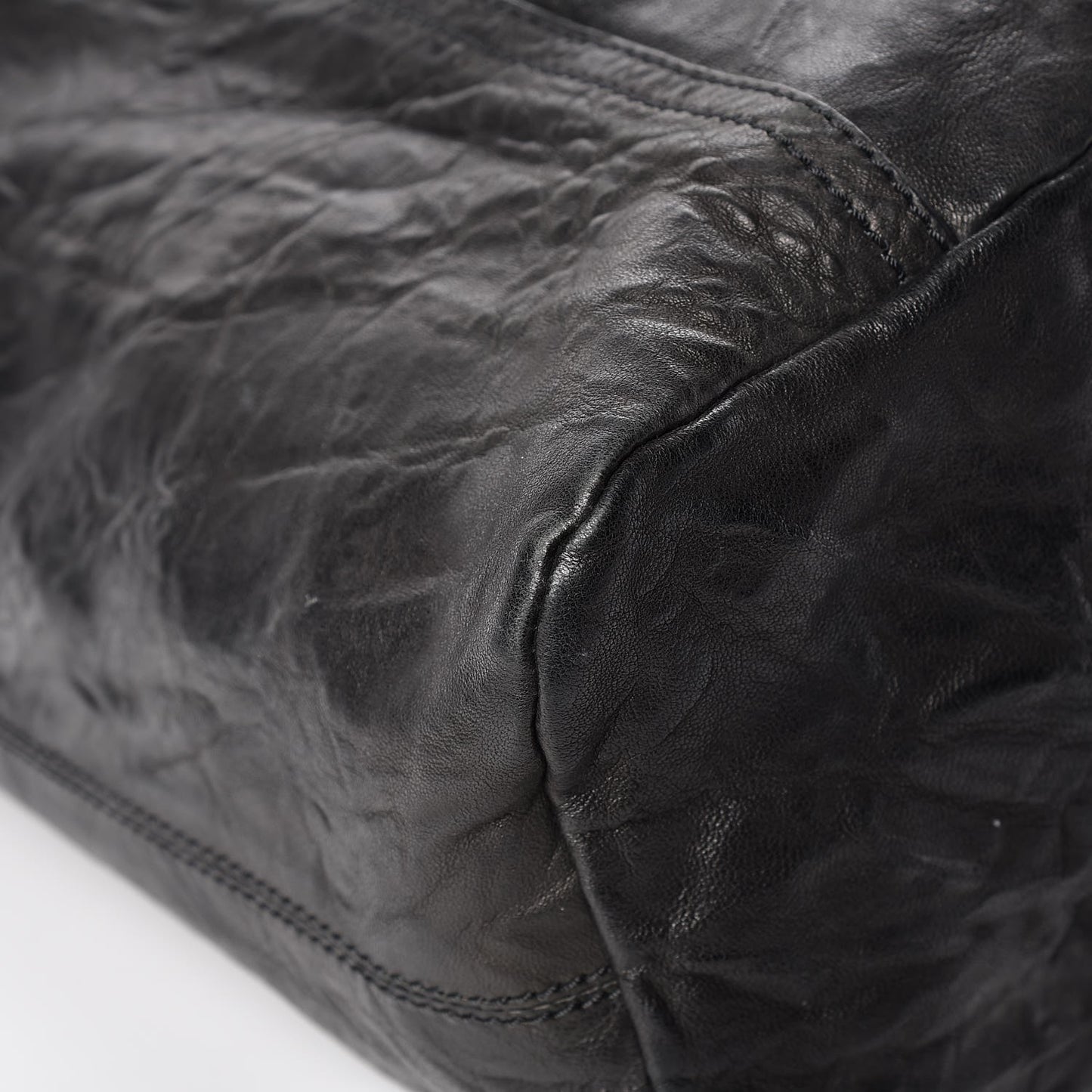 Tumbled Sheepskin Large Pandora Black