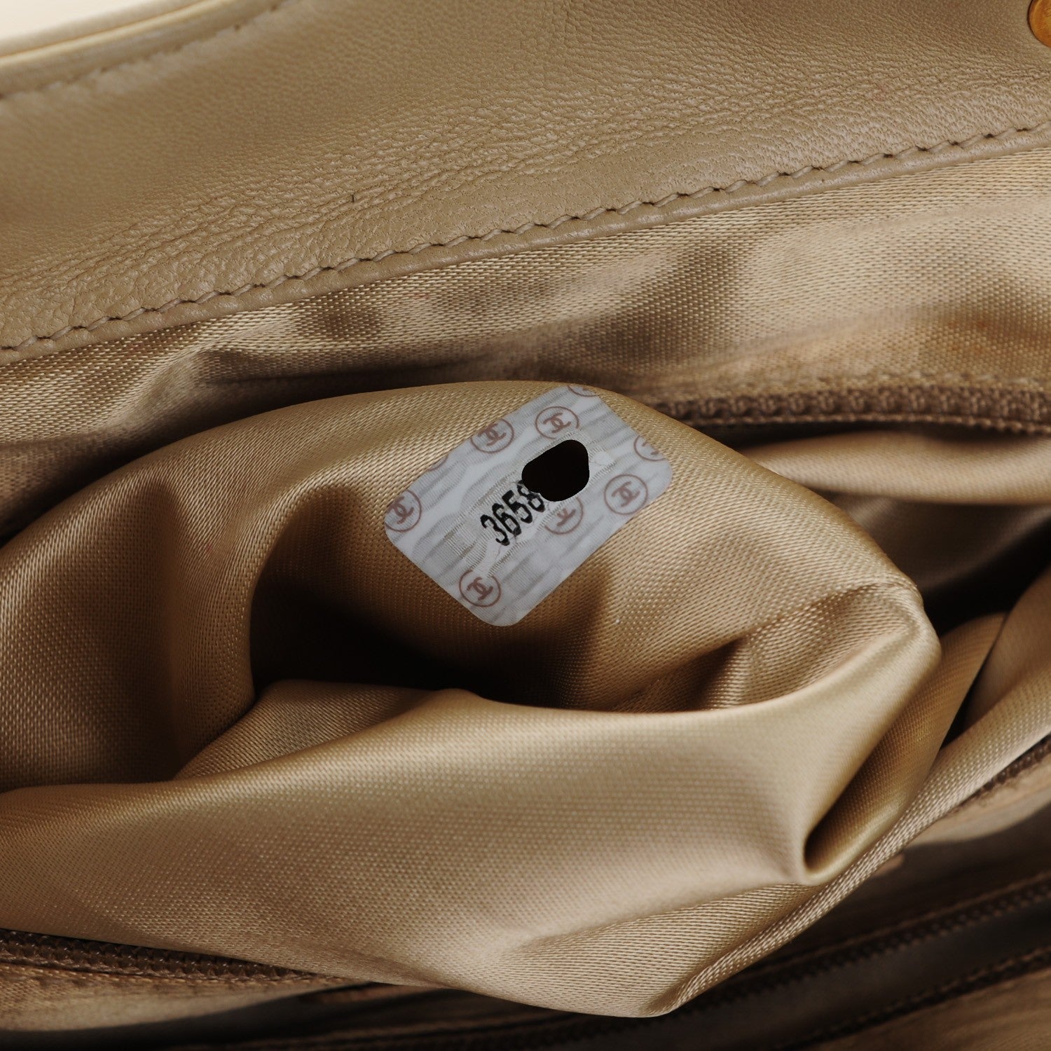 Chanel Lambskin Quilted Backpack Beige Clair 10 of 12