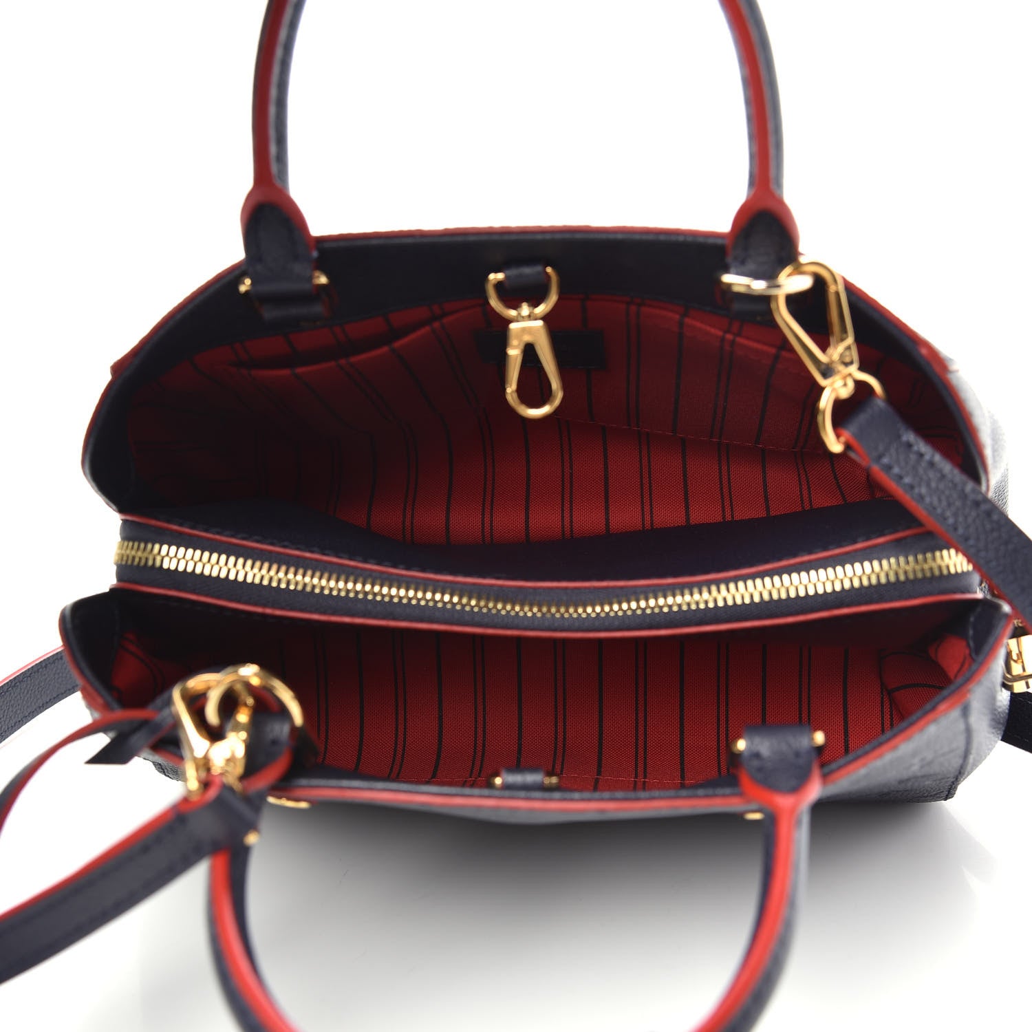 Louis Vuitton Empreinte Montaigne BB Marine Rouge 6 of 9