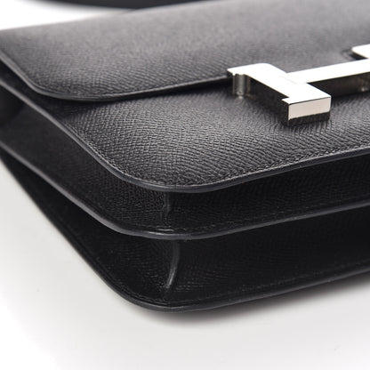 Hermes Epsom Constance 18 Black 6 of 22