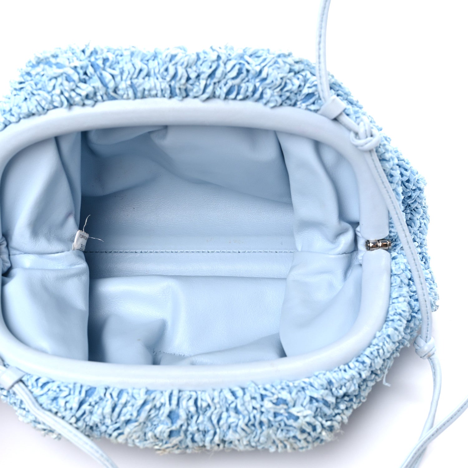 Bottega Veneta Boucle Curly Raffia The Mini Pouch Bubble 5 of 13