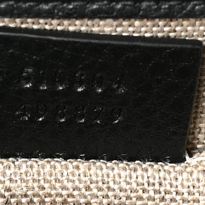 Gucci Dollar Calfskin Small Interlocking G Shoulder Bag Black 7 of 11