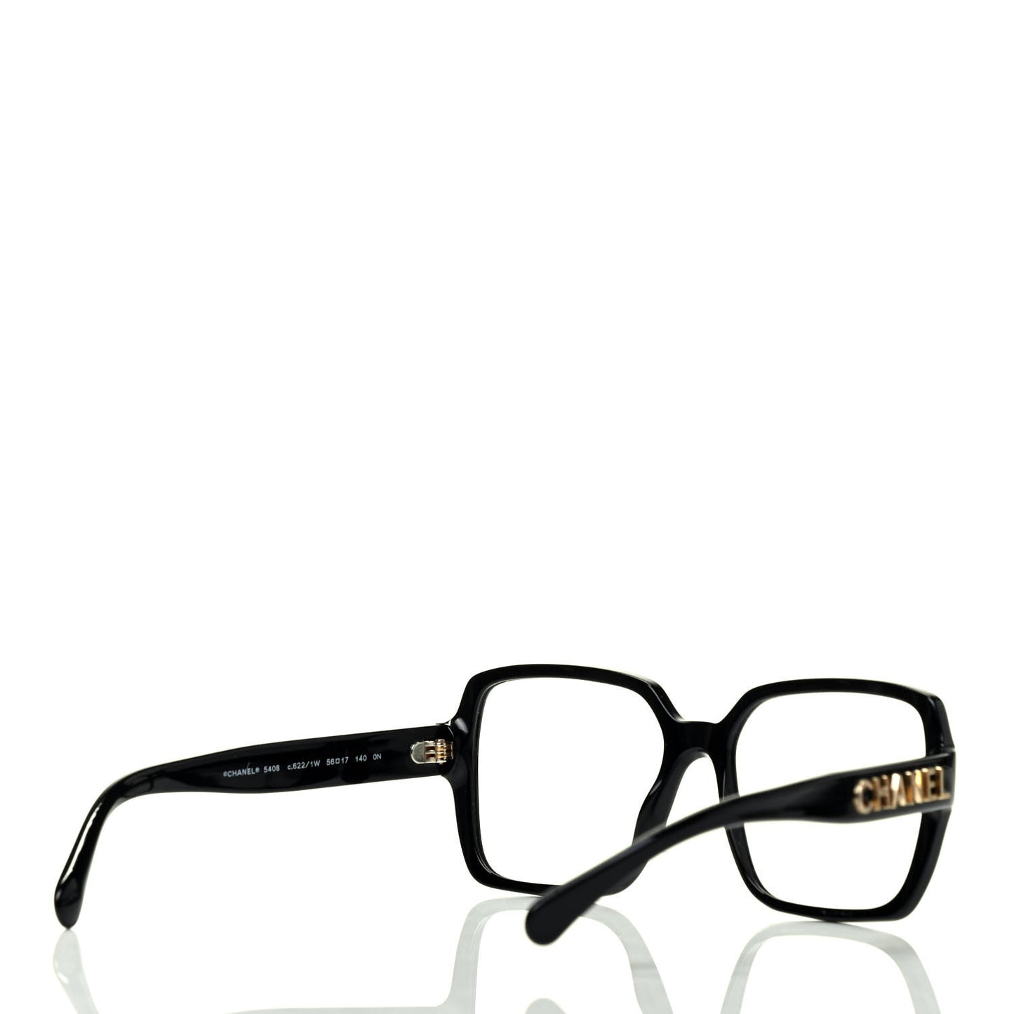 Acetate Square Sunglasses 5408 Black