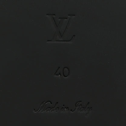 Louis Vuitton Shearling Magnetic Flat Mule 40 Black 8 of 9