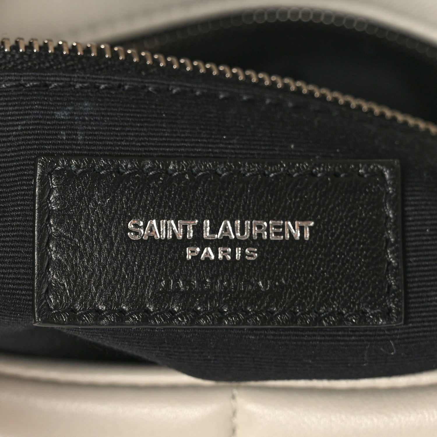 Saint Laurent Lambskin Quilted Toy Loulou Puffer Monogram Chain Satchel Crema Soft 5 of 10