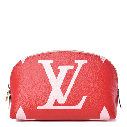 Louis Vuitton Monogram Giant Cosmetic Pouch Rouge 1 of 8