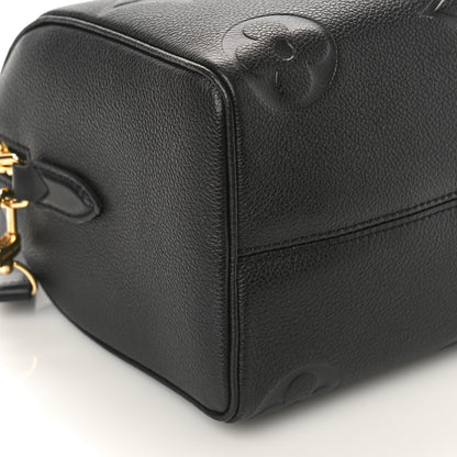 Louis Vuitton Empreinte Monogram Giant Speedy Bandouliere 25 Black 7 of 9