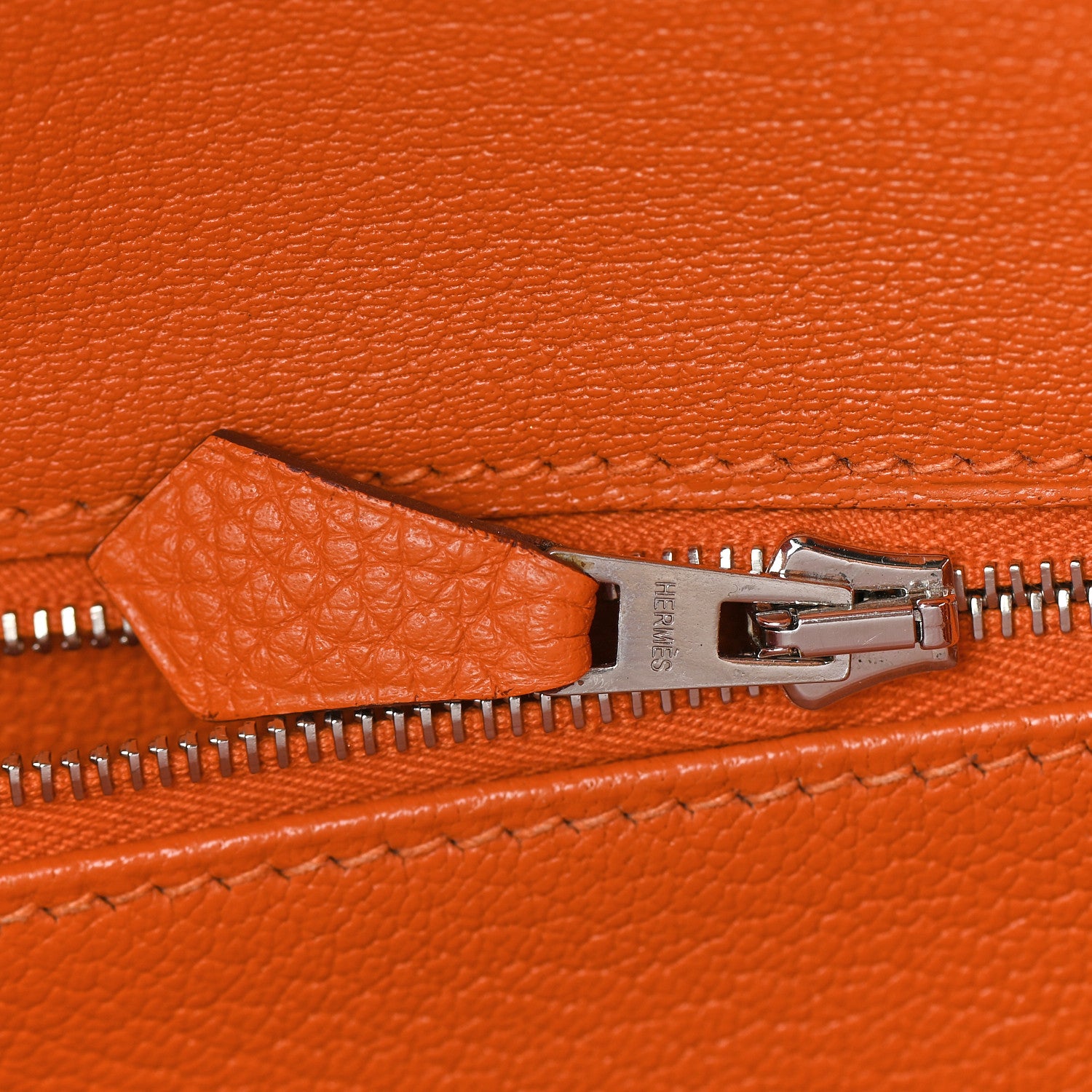 Hermes Togo Birkin 35 Orange 16 of 34