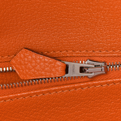 Hermes Togo Birkin 35 Orange 16 of 34