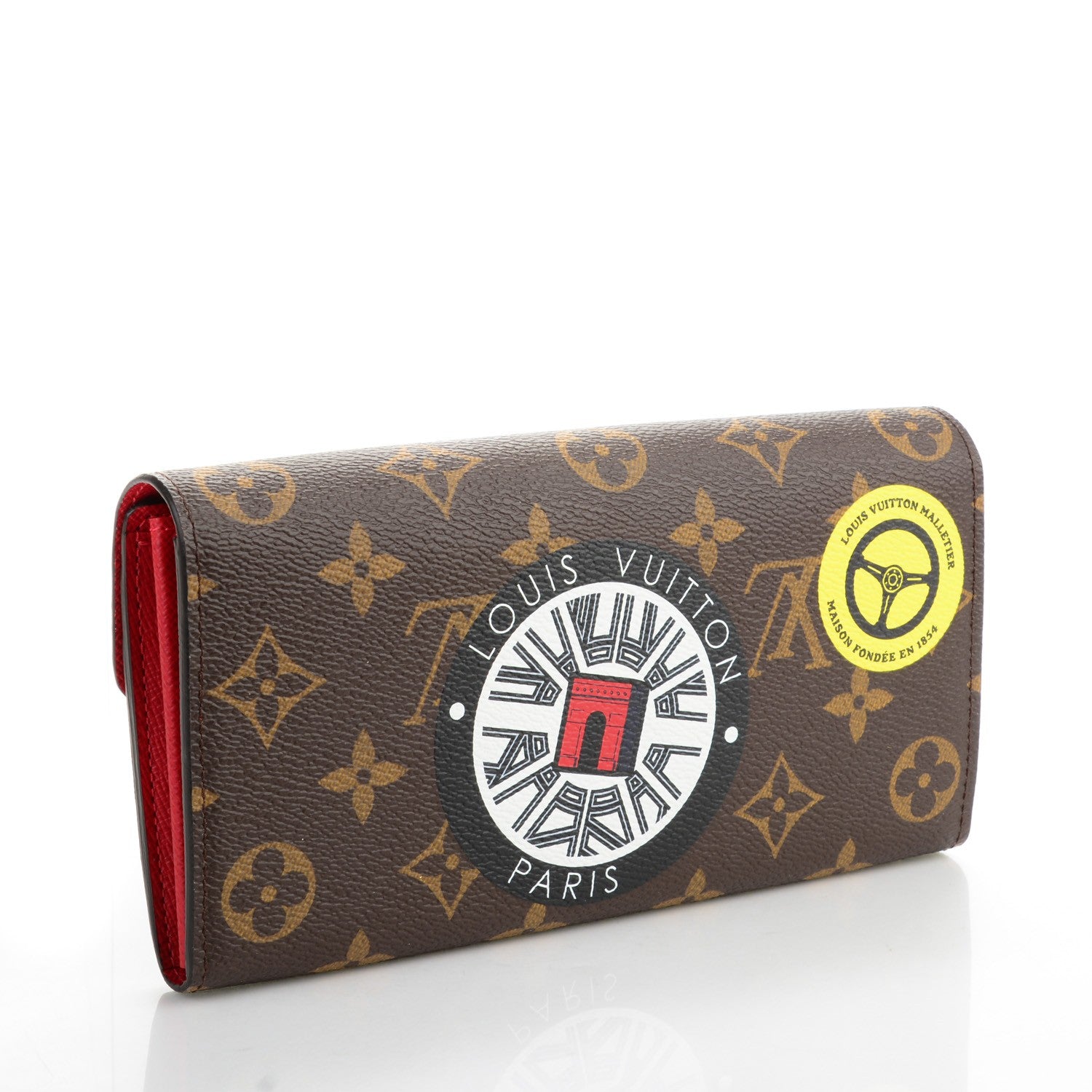 Louis Vuitton Monogram World Tour Sarah Wallet 3 of 7