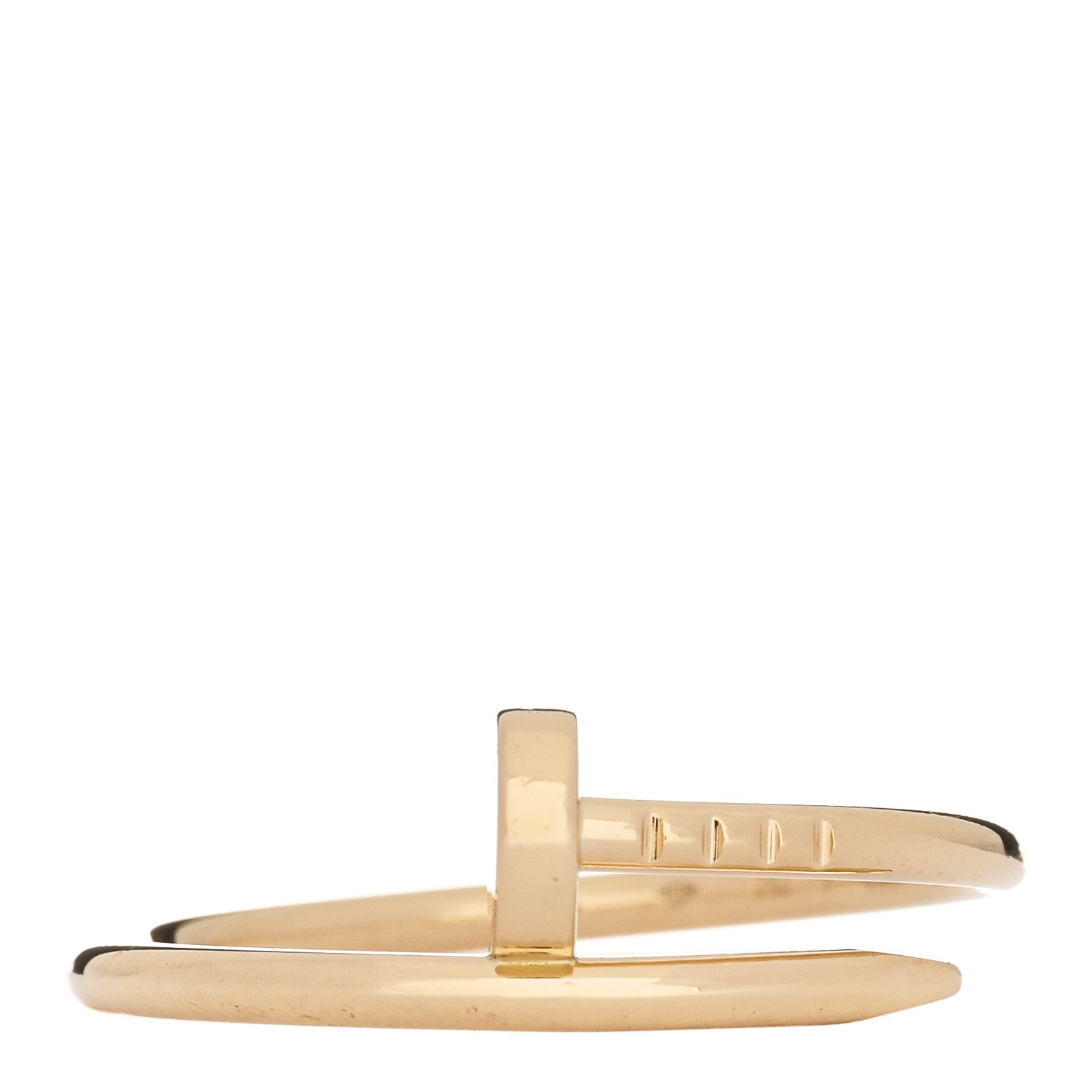 Cartier 18K Yellow Gold Small Juste Un Clou Ring 60 9 1 of 4